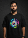 Men’s Printed Oversized Round Neck Half Sleeve T-Shirt | ChAI | Cosmo World